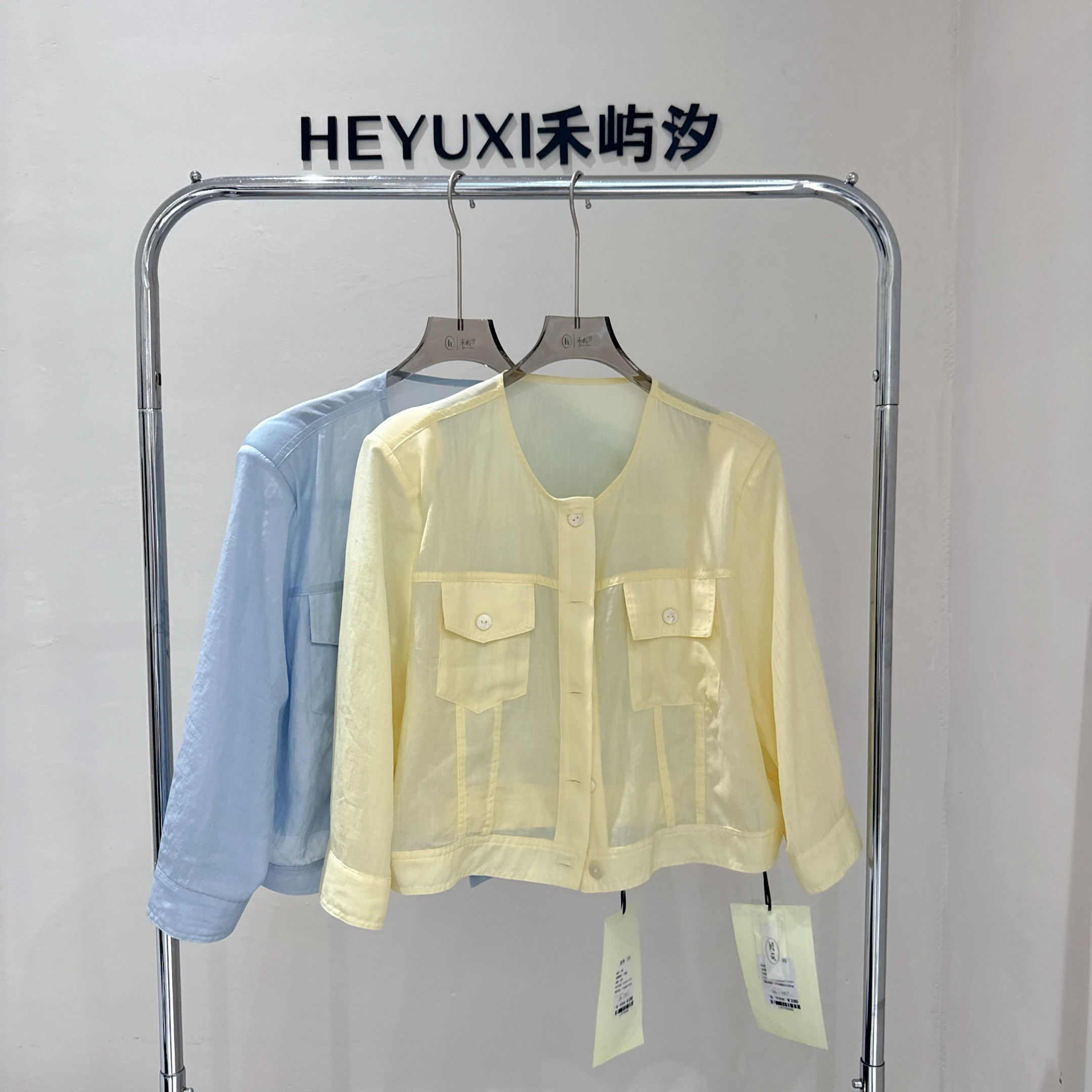 百搭薄款夏季气质圆领夏季短外套女