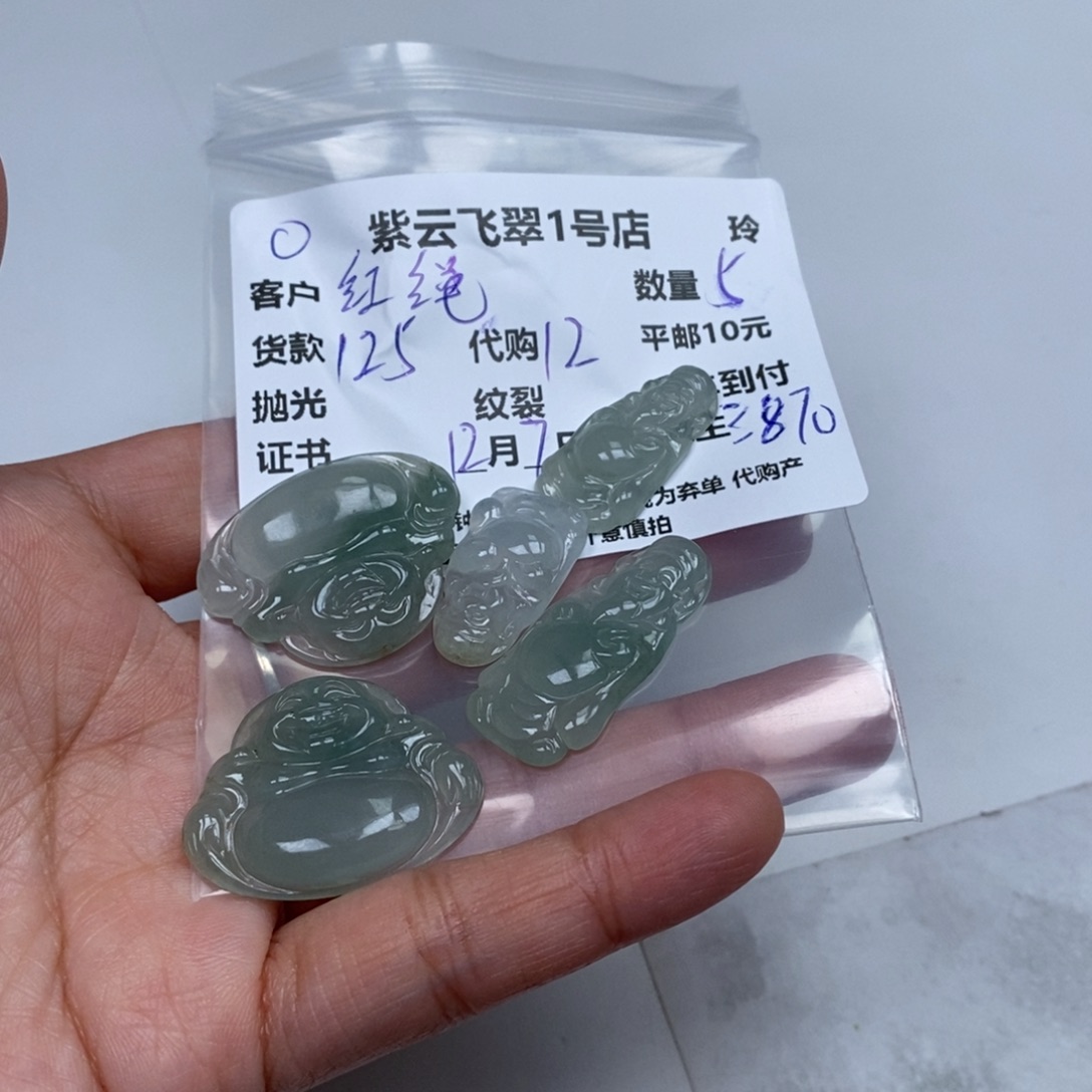 红***记翡翠未镶嵌颈饰翡翠