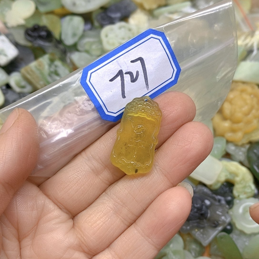 蛇纹石玉颈饰未镶嵌727