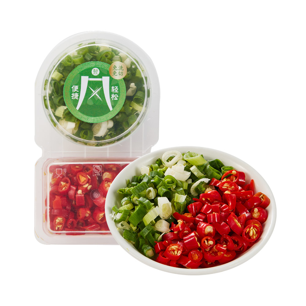 盒马 小米椒小葱双拼组合净菜 50g