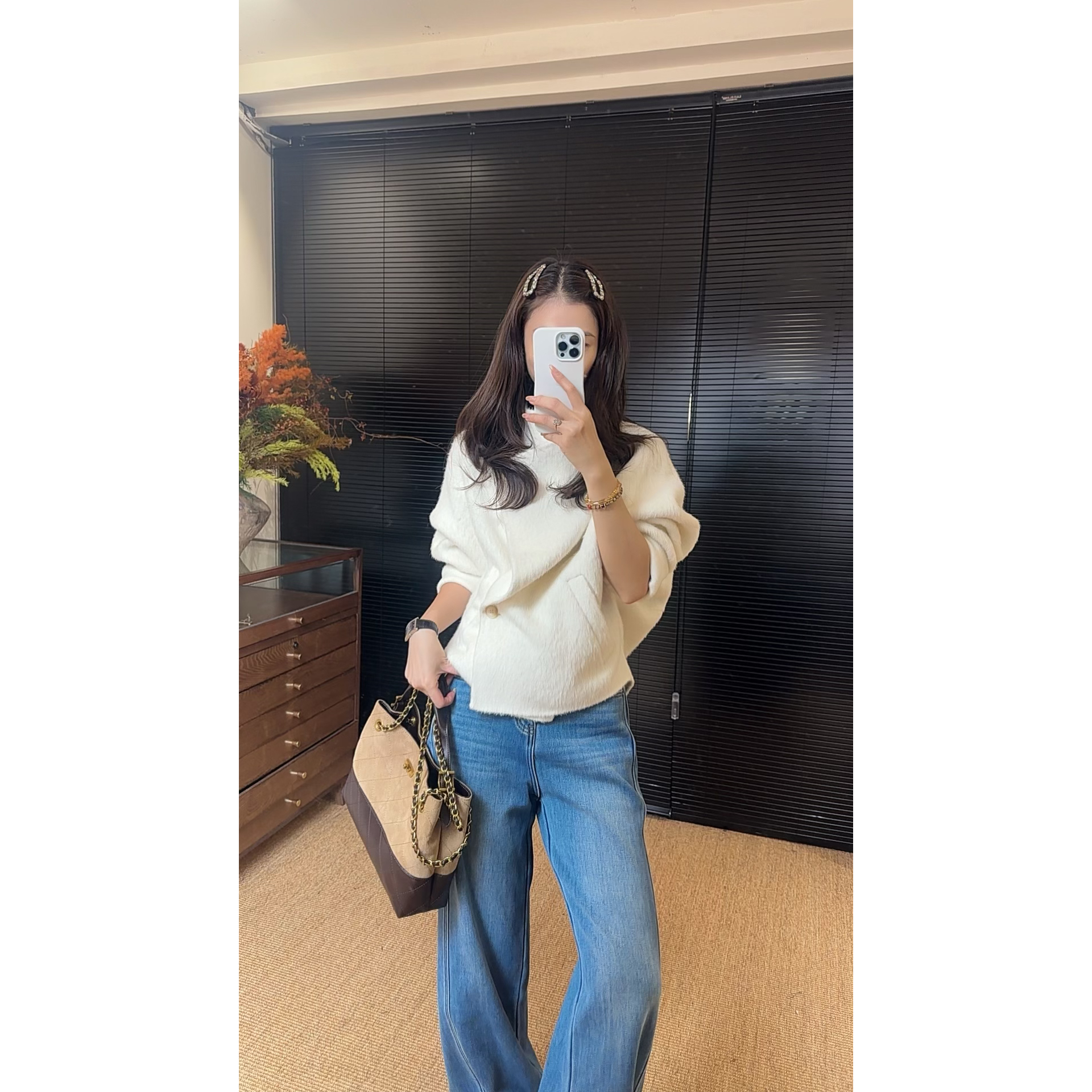 （骑士）双绒阔境双面羊绒立领外套LL-68033