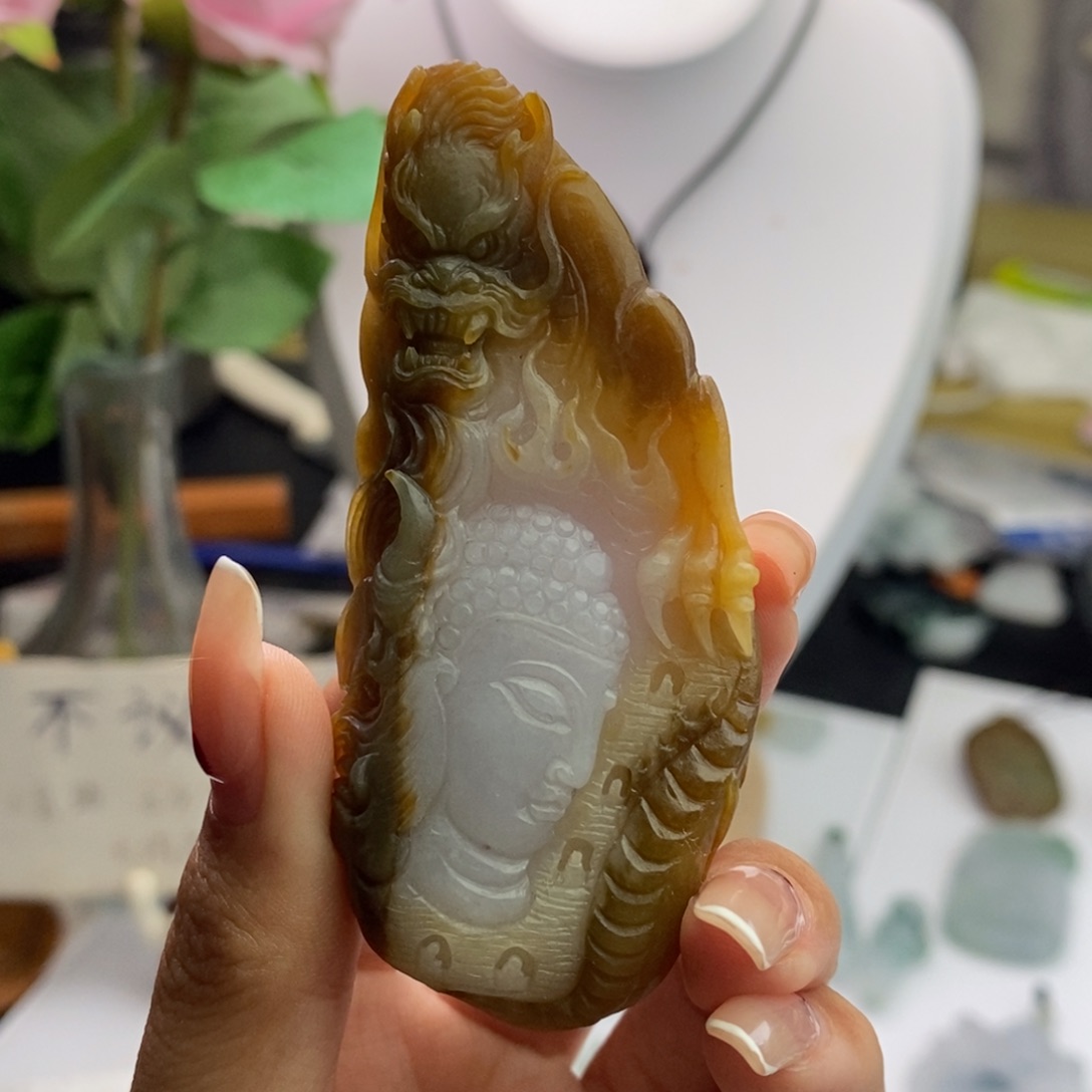 定制翡翠未镶嵌毛货无鉴赏