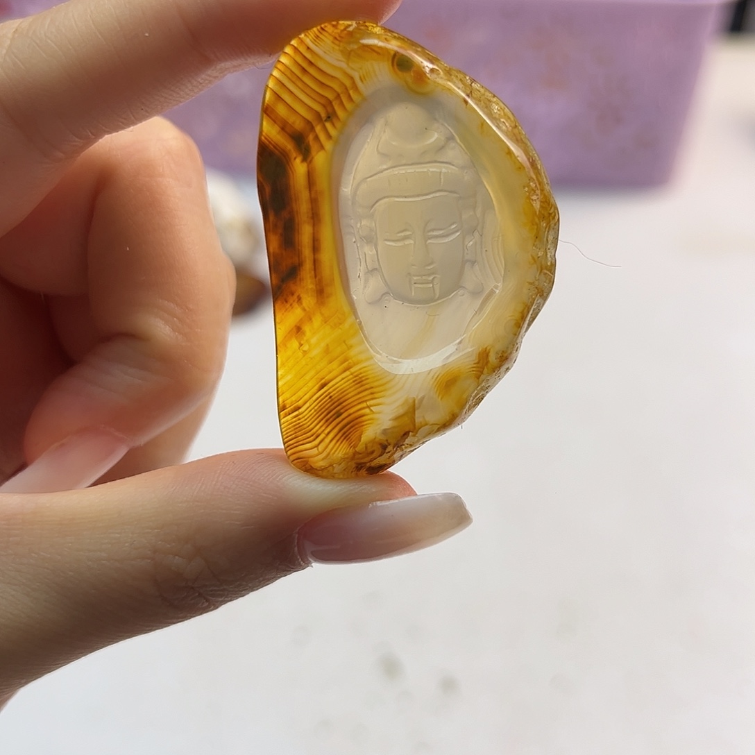 玛瑙/玉髓未镶嵌吊坠(不含链)