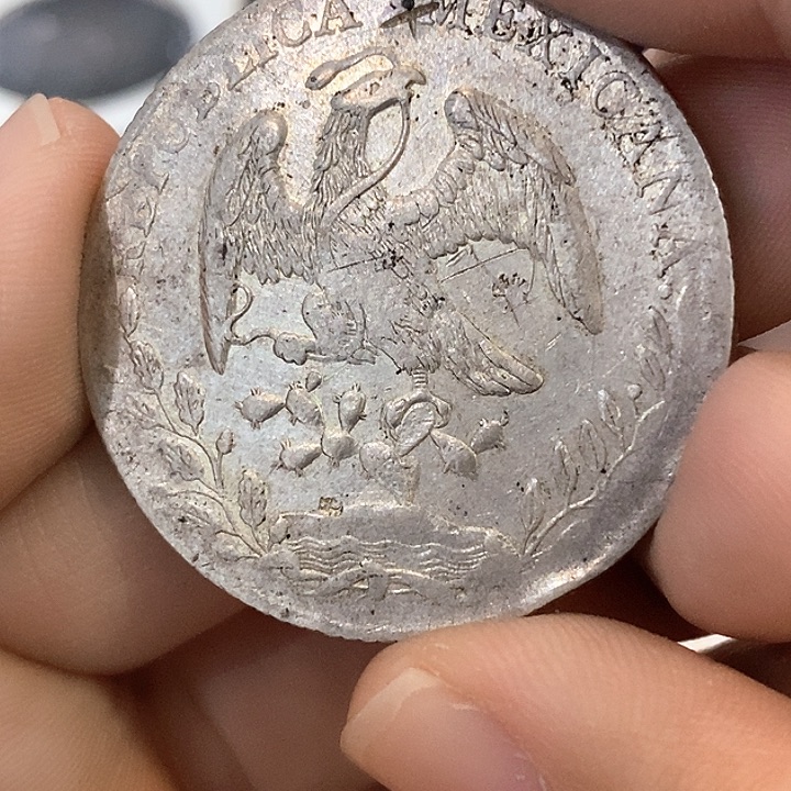 银Ag9001888发财年鹰洋