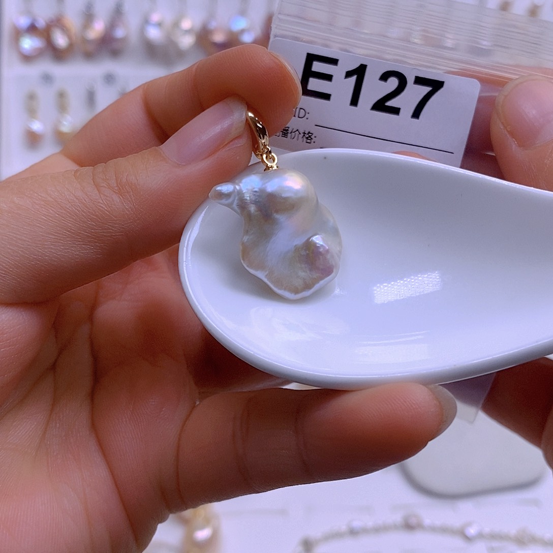 淡水珍珠颈饰银S925镶嵌