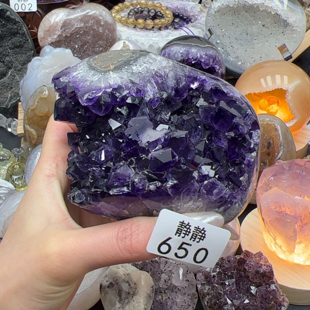 未镶嵌大型摆件（非配饰）紫晶650