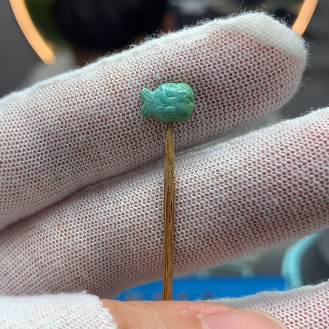 绿松石挂件未镶嵌