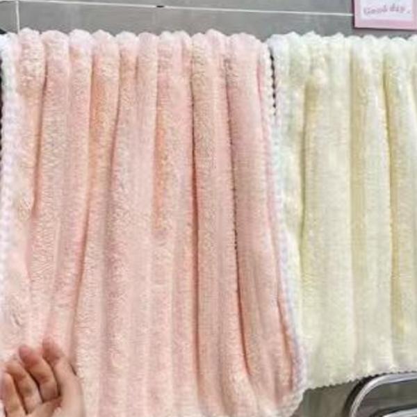 【宠粉福利】珊瑚绒毛巾 洗脸洗澡专用加厚吸水不掉毛家用棉面巾