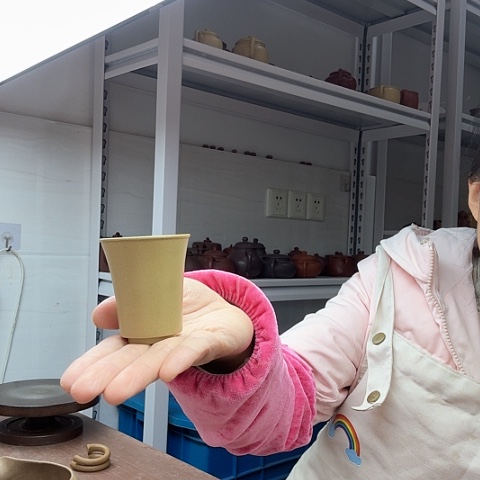 本山绿泥闻香杯闻香杯