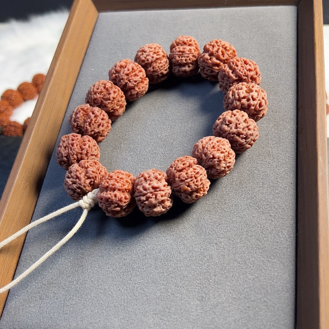 金刚菩提手串古龙产区，龙尊梅花超头定制22