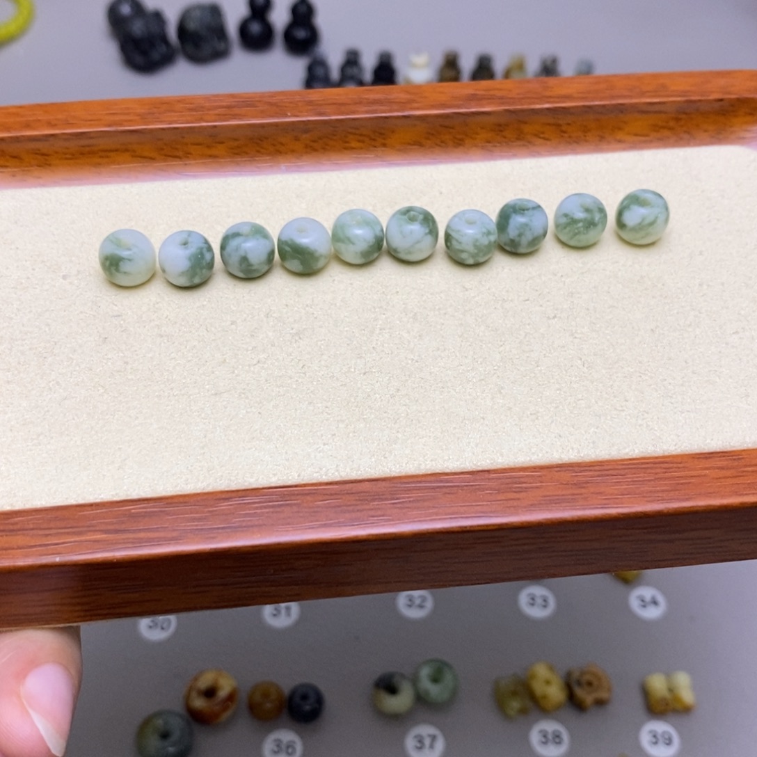 太***痕蛇纹石玉未镶嵌配饰