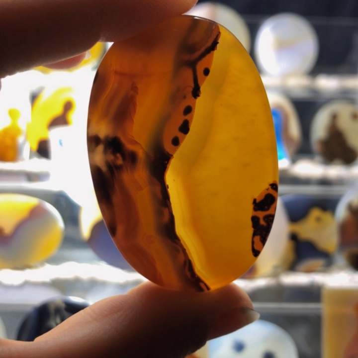 合金玛瑙/玉髓珠宝奇石28