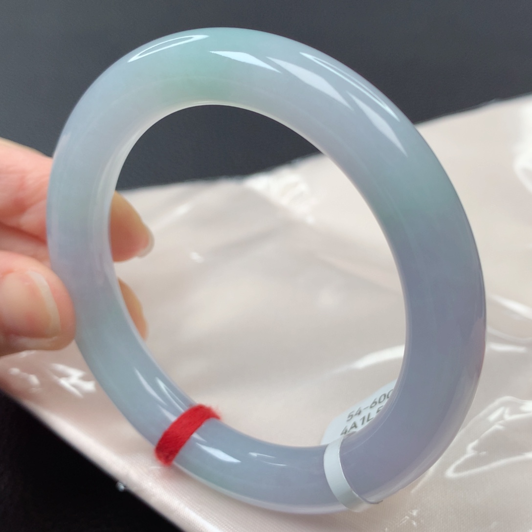 【闪购商品】翡翠手镯未镶嵌66号圆条xs54