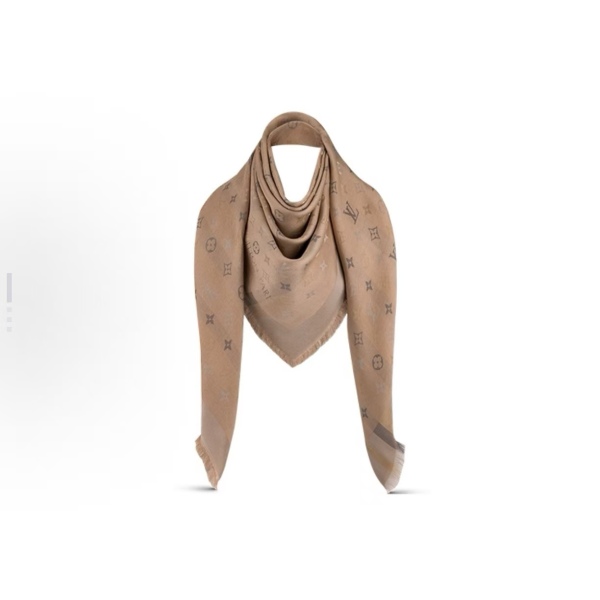 妃鱼/路易威登/真丝/围巾/95新/Z97