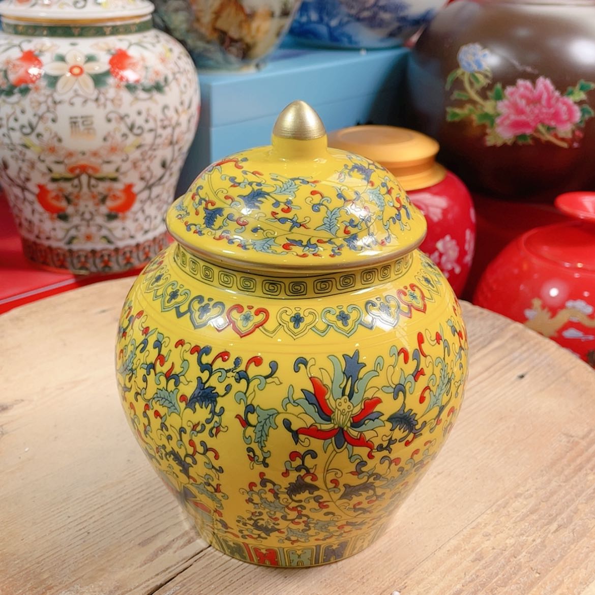 【闪购商品】罐陶瓷茶叶罐密封罐