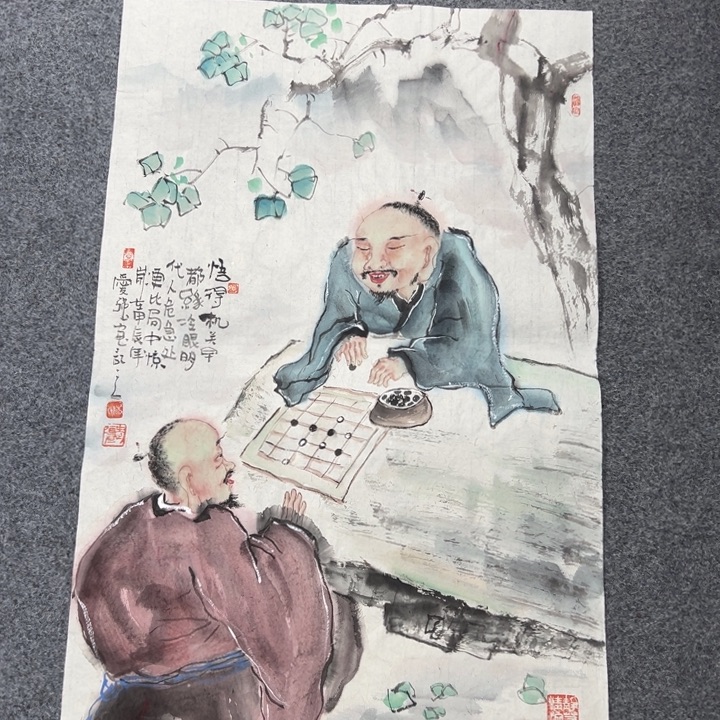 国画国画纯手绘作品