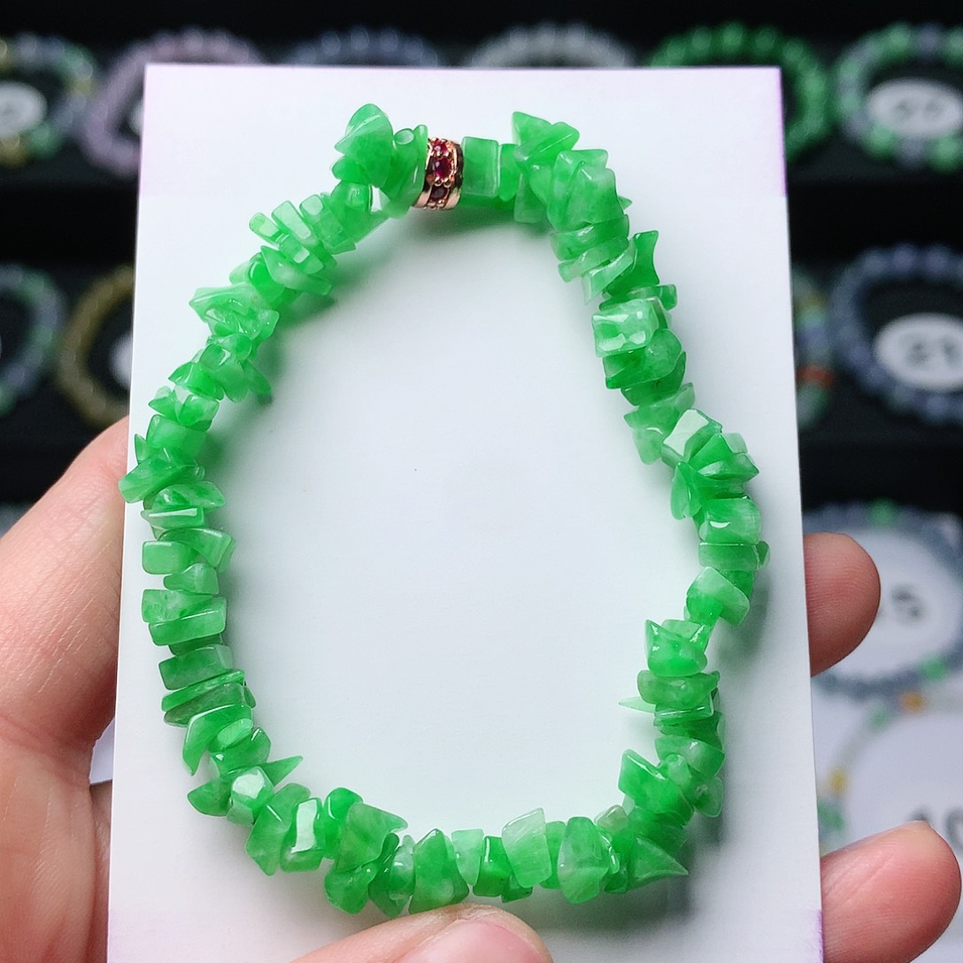 翡翠手链未镶嵌翡翠