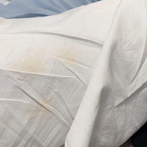 无纺布麻白色棉麻面料