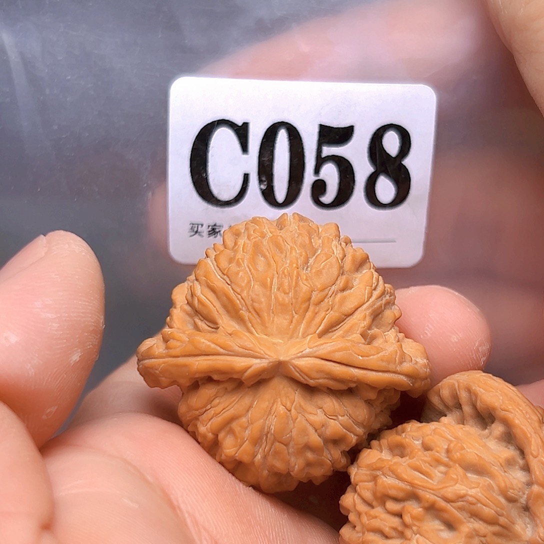 文玩核桃吊坠39白狮子