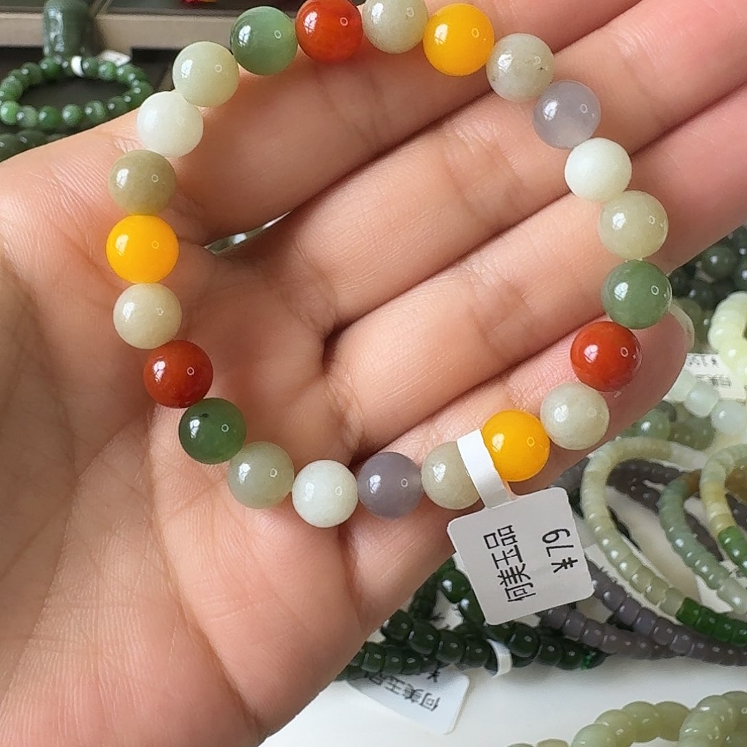 手串未镶嵌和田玉