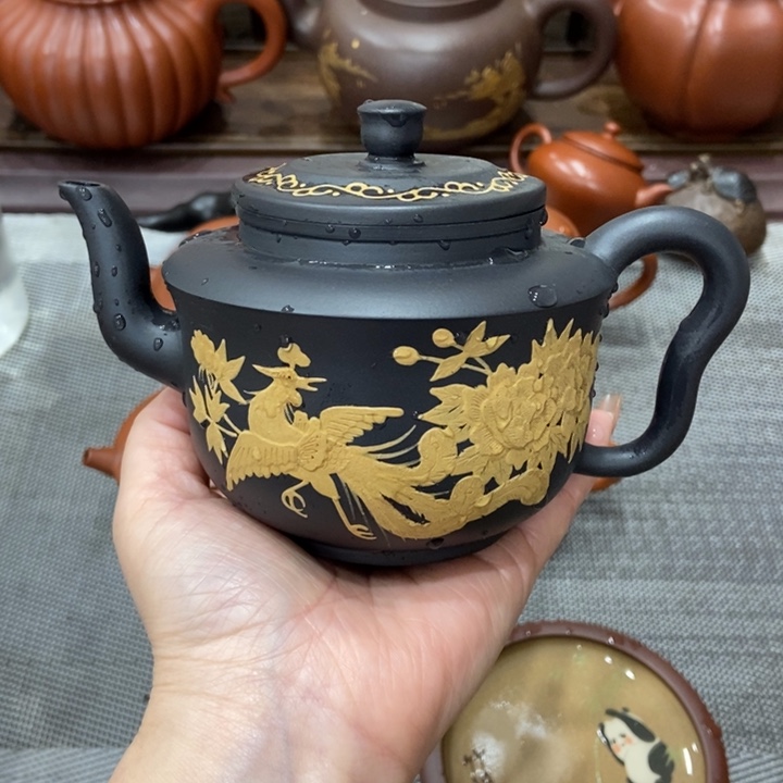 小***刀紫砂茶宠宜兴紫砂