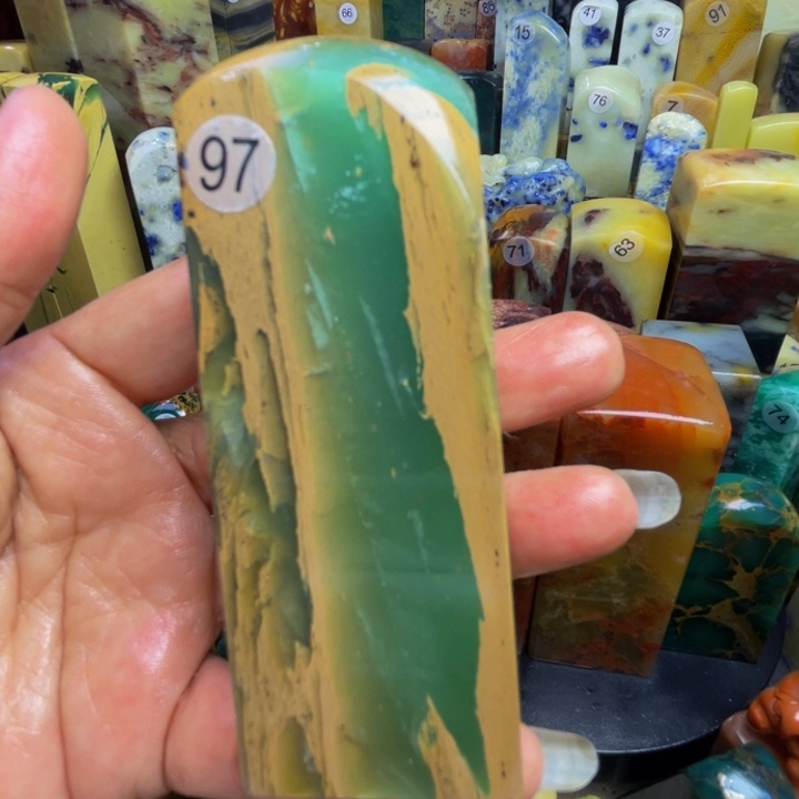 辰***墨印石青田石雅安绿