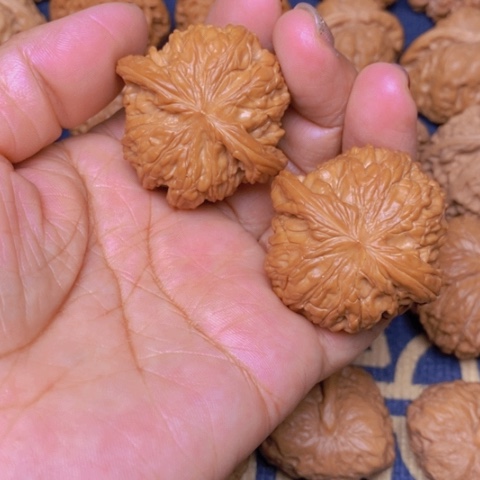 【闪购商品】文玩核桃吊坠?*亮磨盘42