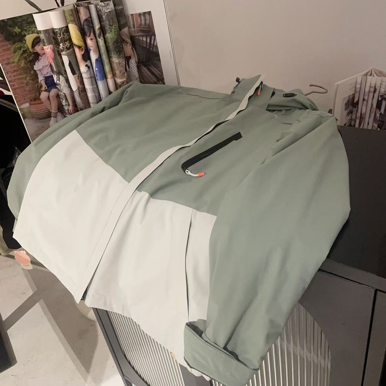 503291   优选韩版儿童冬款夹棉防风户外三合一冲锋衣外套