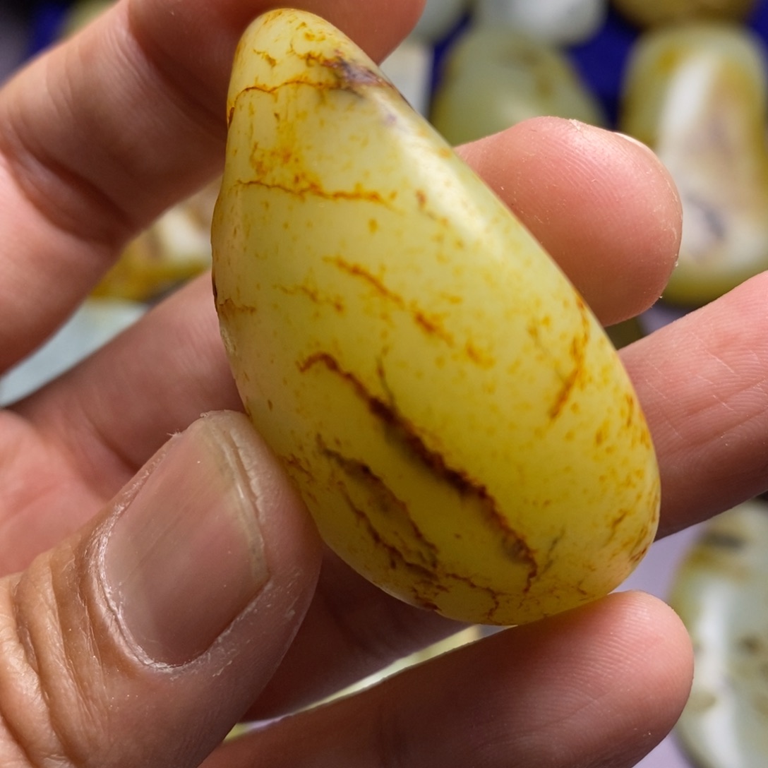 定制和田玉毛*雨小挂件