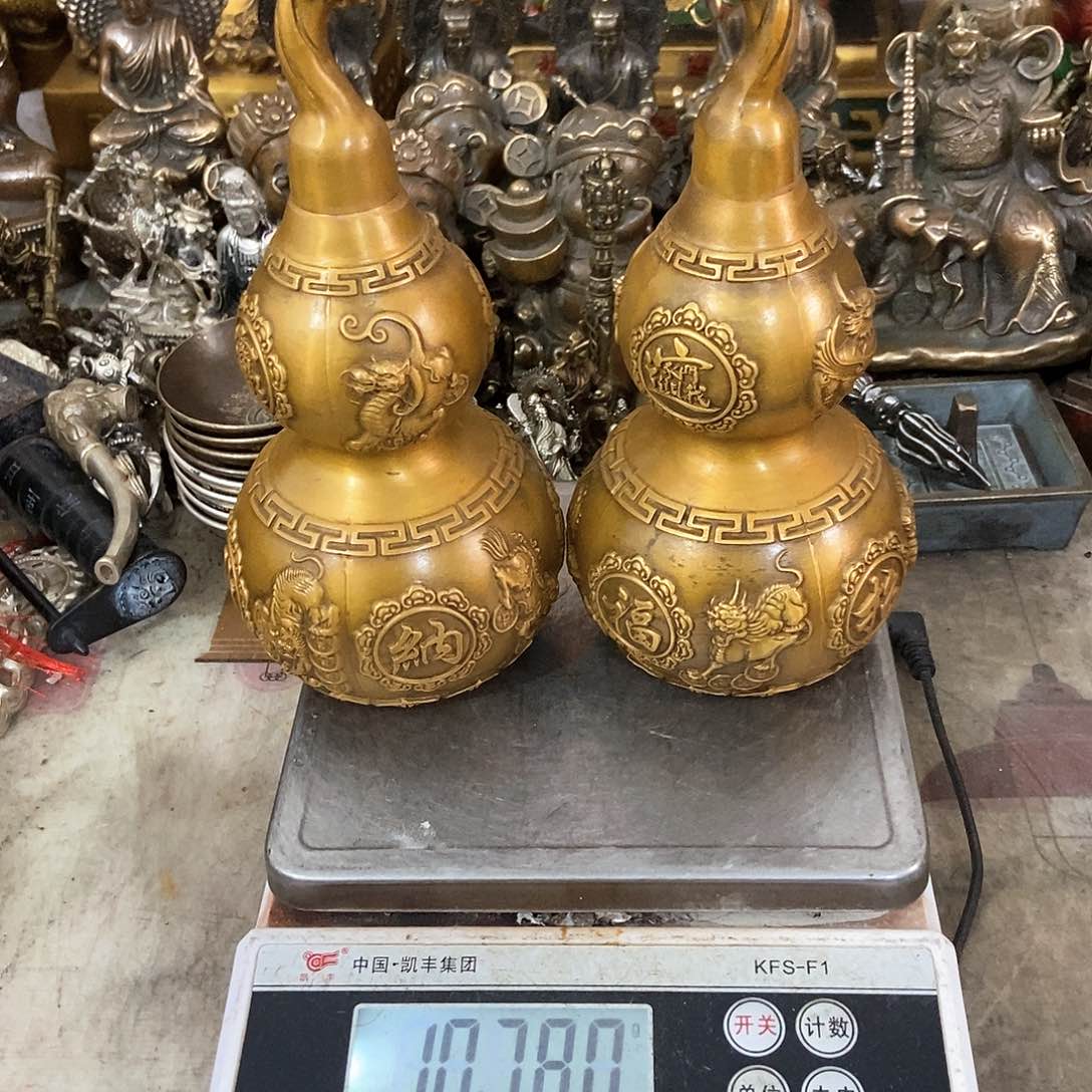黄铜摆件老杨黄铜摆件
