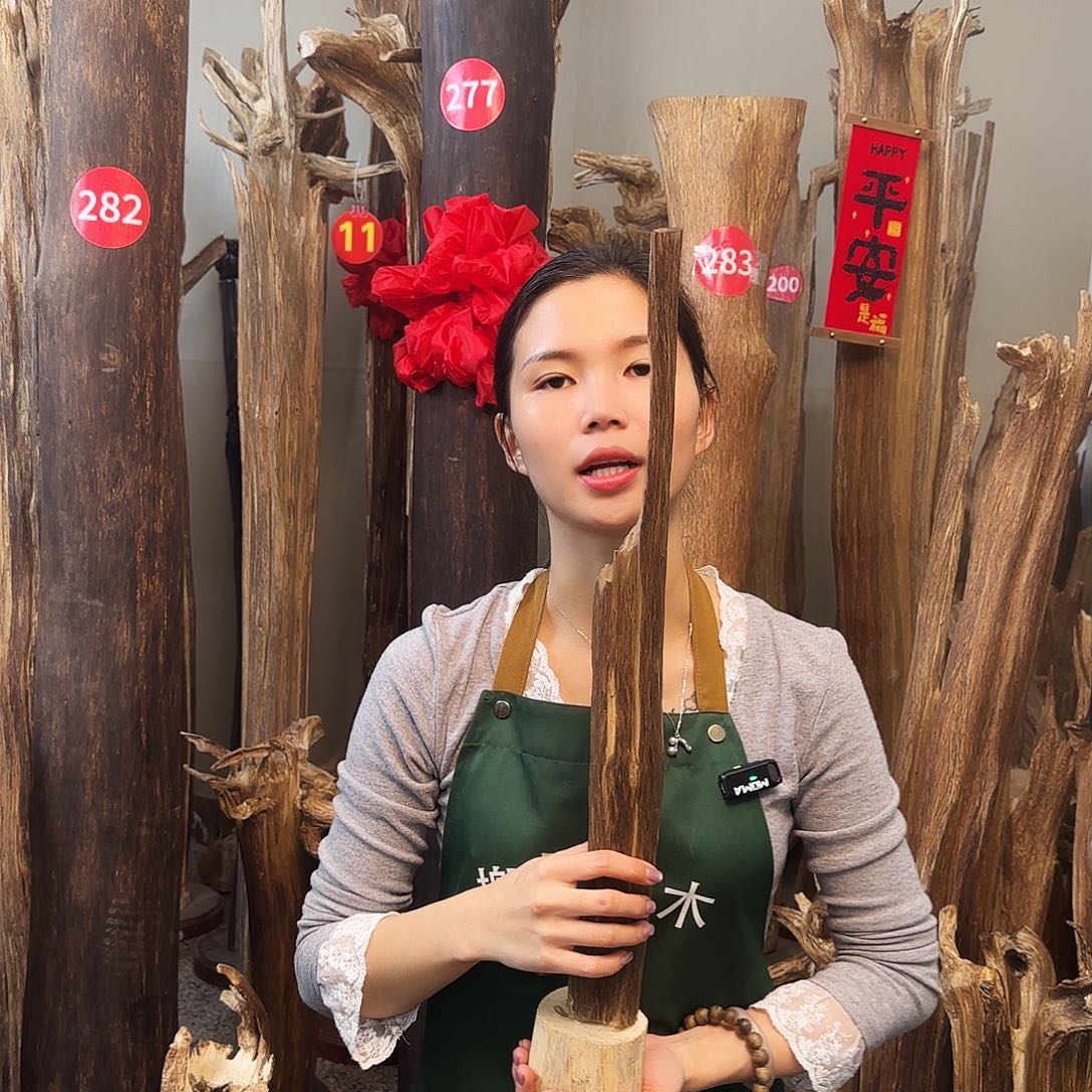 沉香摆件沉香原木工艺品摆件➕底座