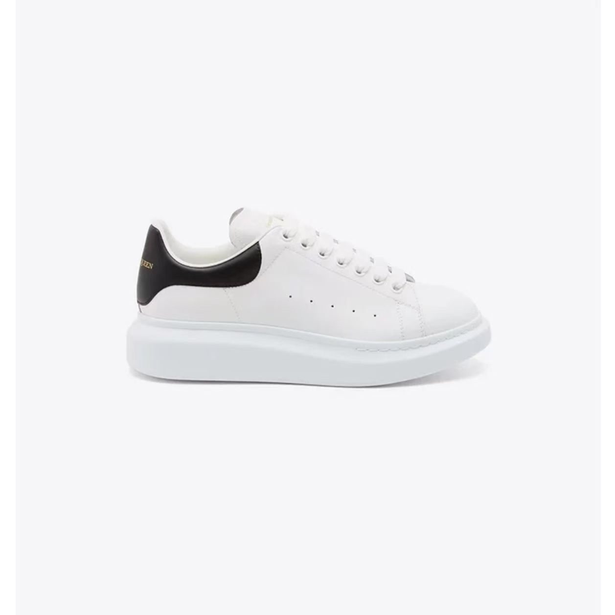 Alexander McQueen/亚历山大·麦昆经典阔型运动小白鞋女