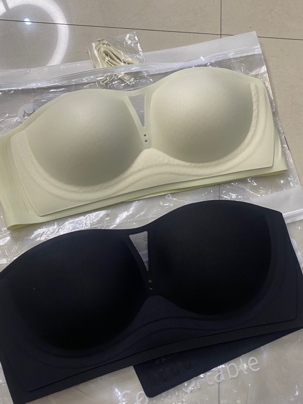 超好穿的无肩带内衣不掉不滑