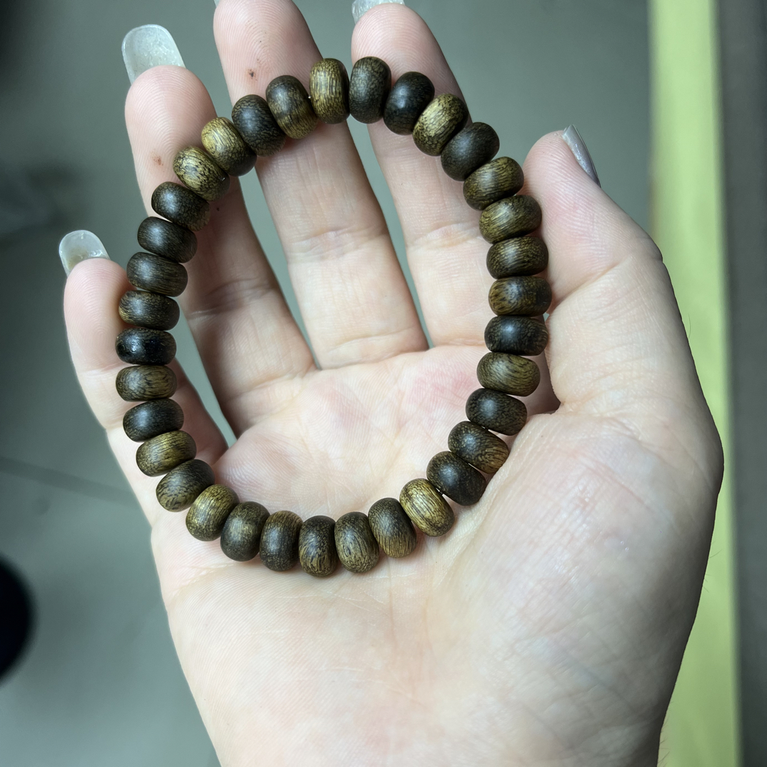 沉香天然达拉干男女款桶珠形 新款 