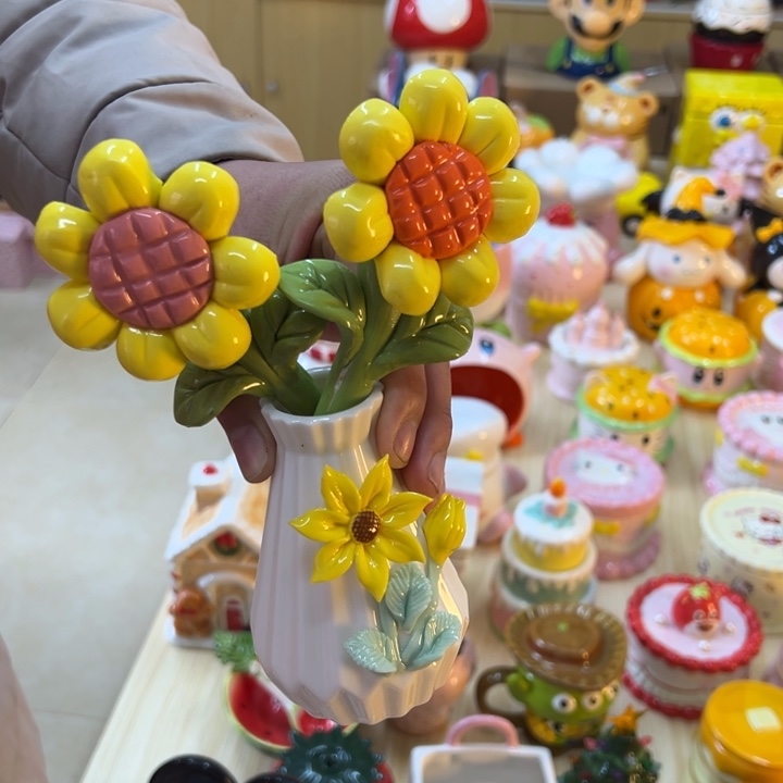 摆件陶瓷等行业的产品出口