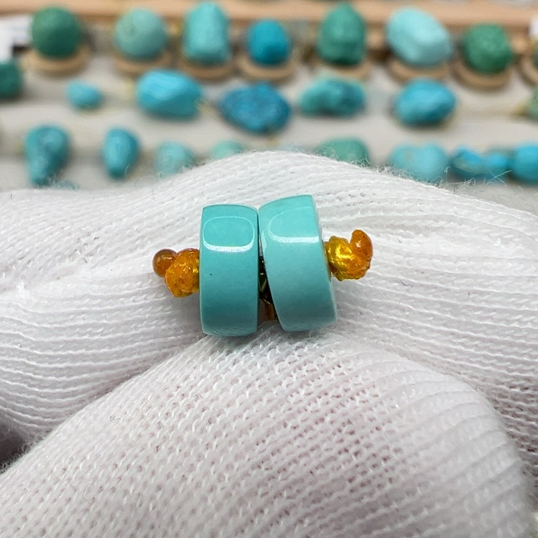 绿松石配饰未镶嵌