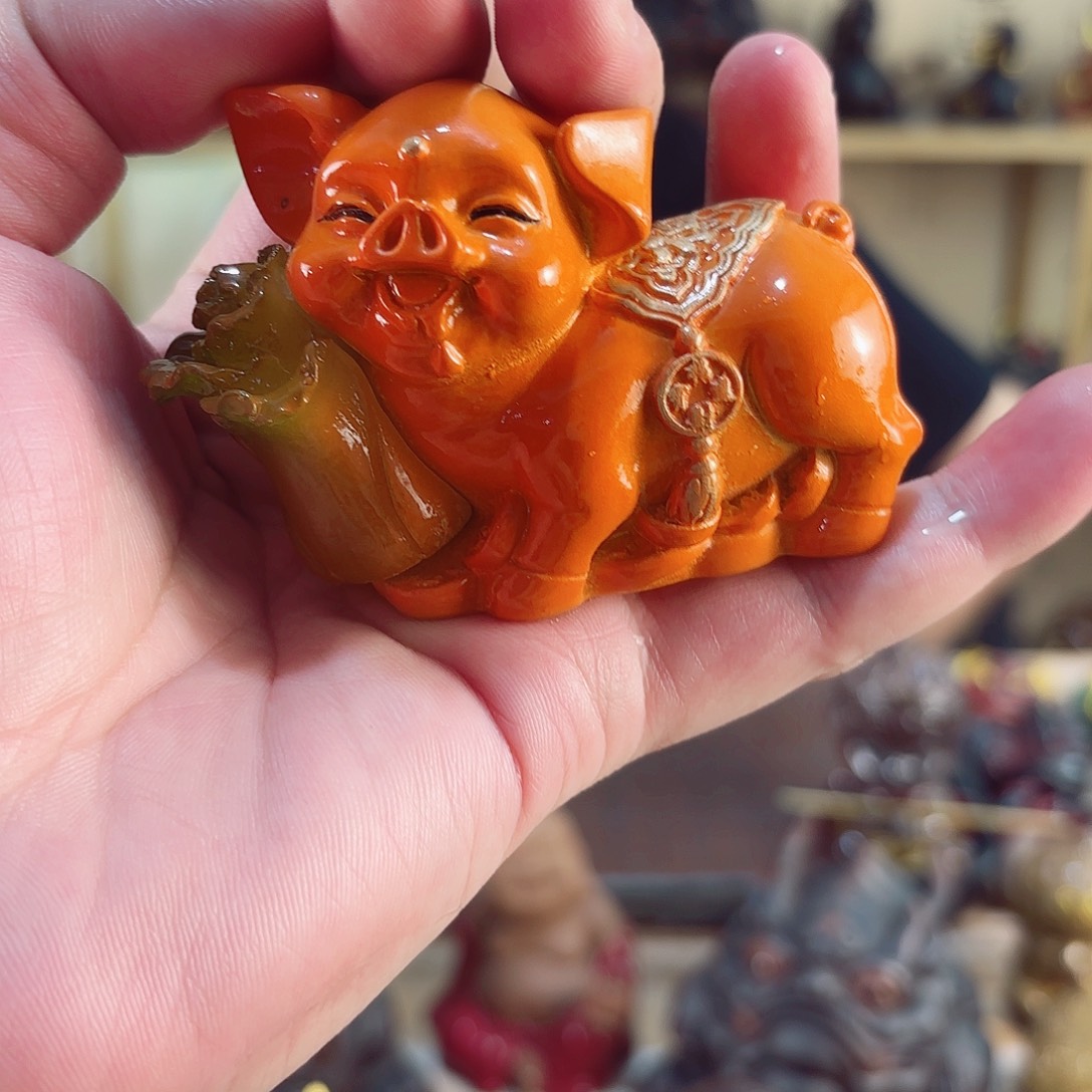 紫砂茶宠紫陶树脂茶宠摆件