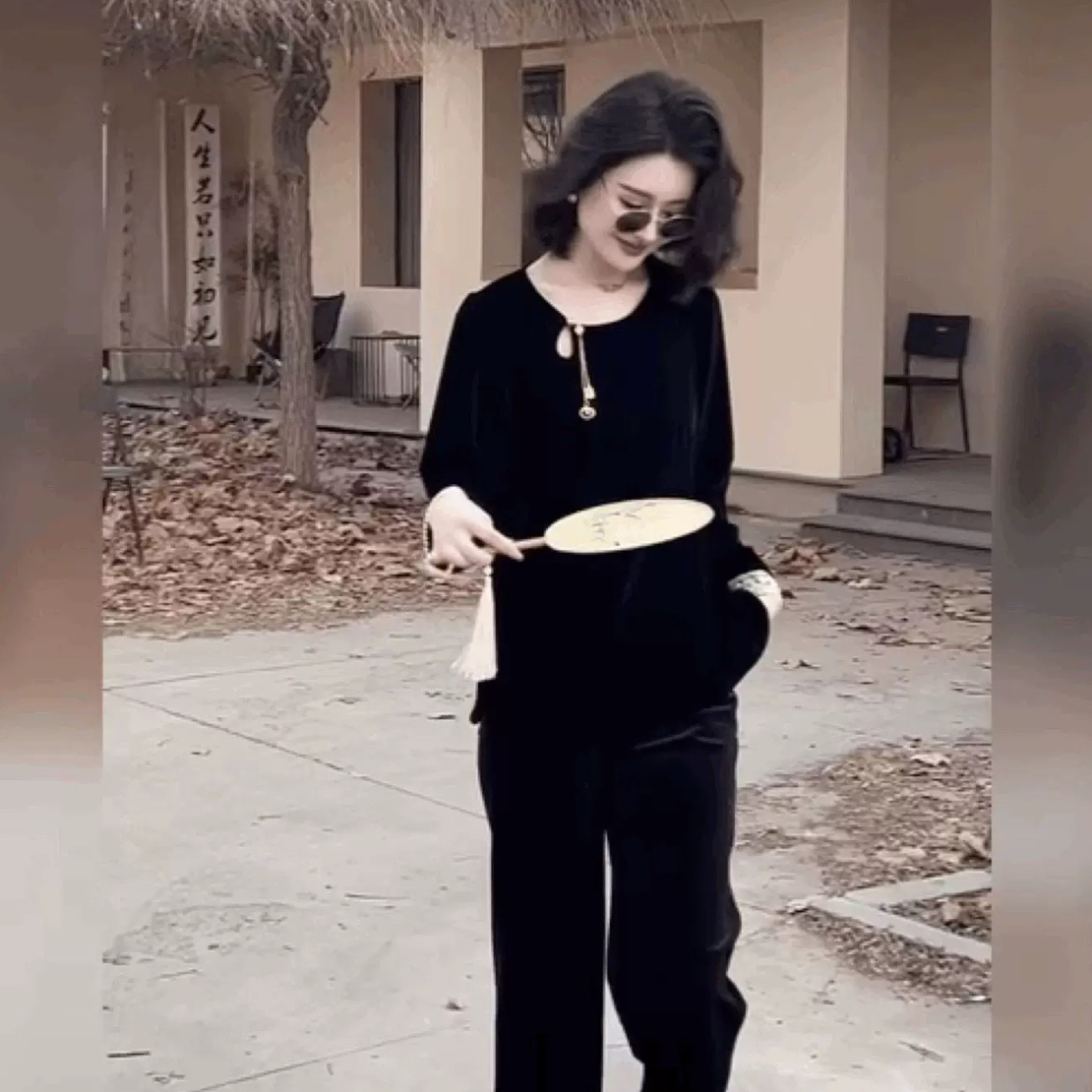 MEIZI家时尚上衣8920花