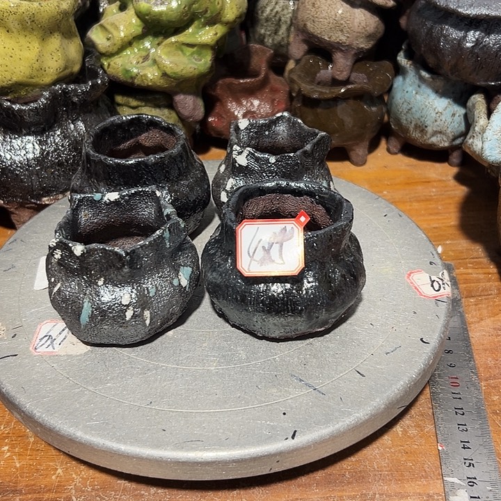 粗陶花盆制作就这样了，