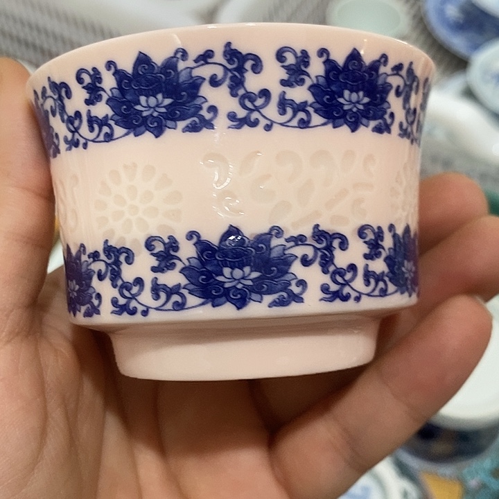 陶摆件景德镇陶瓷主人杯13455