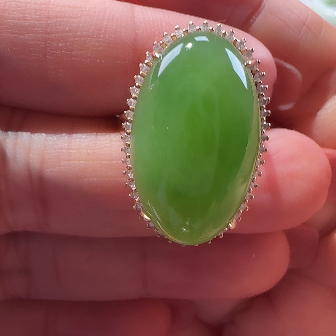 领***悟和田玉戒指未镶嵌