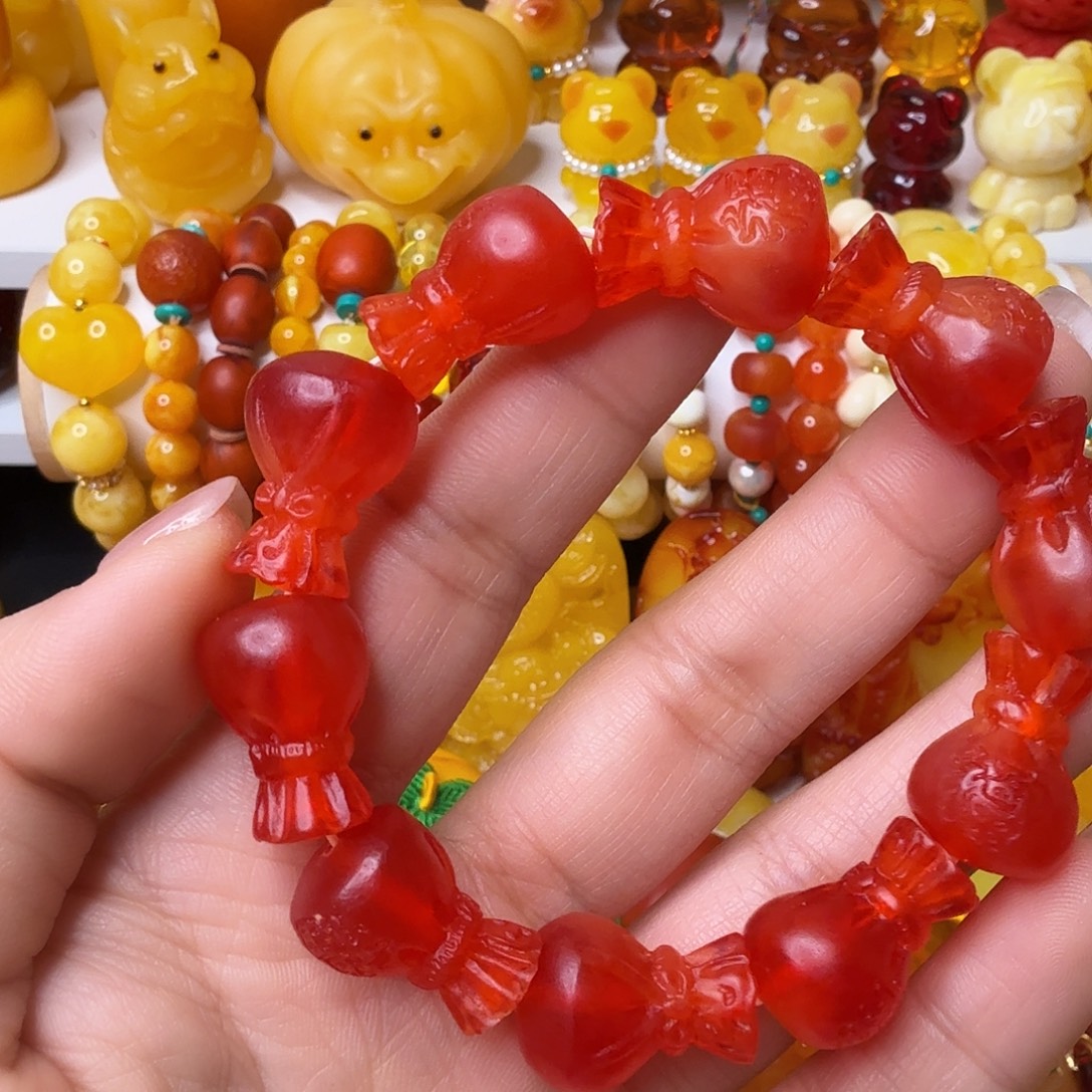 怡***毅非金属钱袋子手串