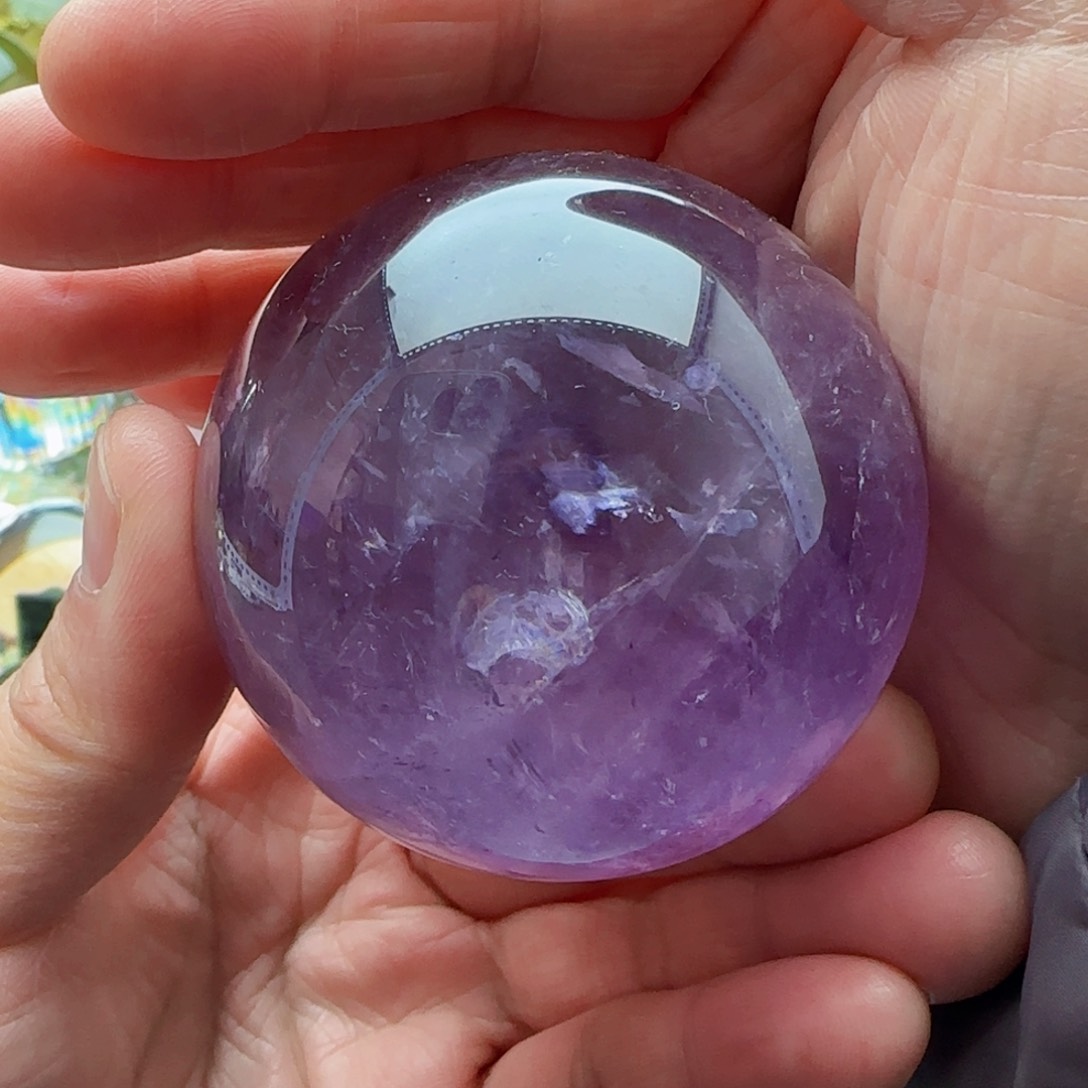 水晶水晶球未镶嵌