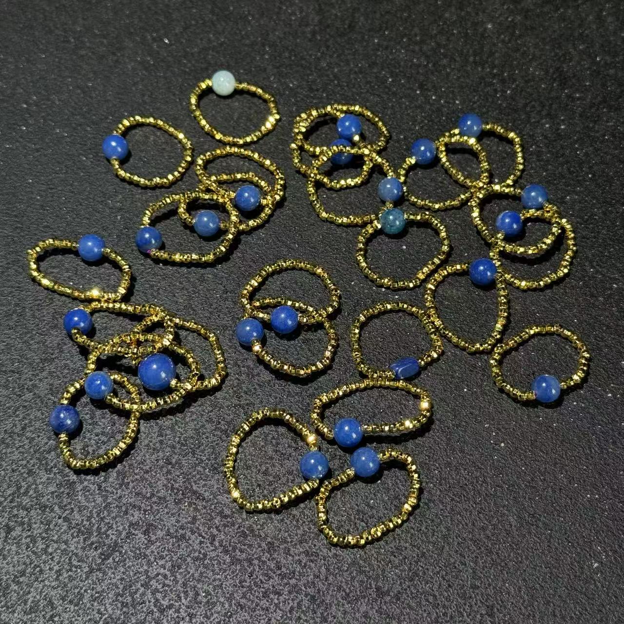 【祁恩珠宝】星际蓝戒指D050502——多样性发其一