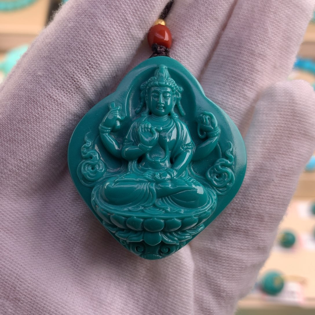 绿松石珠宝奇石未镶嵌