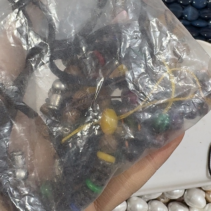 玛瑙/玉髓合金珠宝半成品37号打包