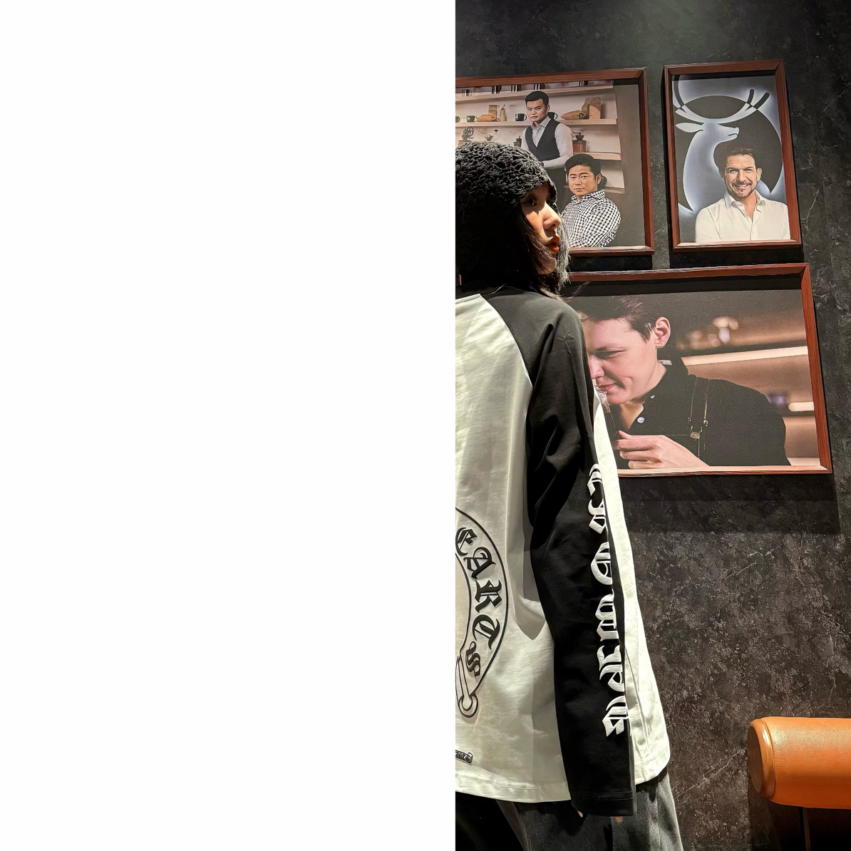 2562十字架25ss新款长袖T恤高端轻奢时尚百搭（男女同款)