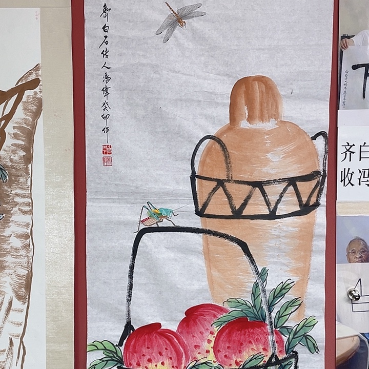 国画冯老师手绘作品