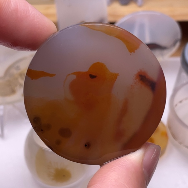 玛瑙/玉髓未镶嵌吊坠(不含链)