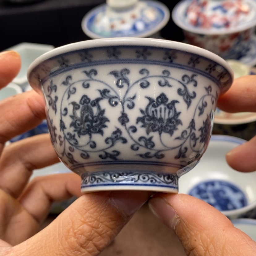 【闪购商品】景德镇青花主人杯